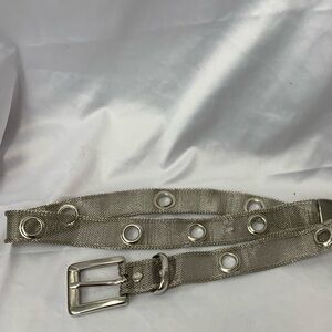 Silver Mesh‎ Wire Belt 34” Adjustable (39” end to end)